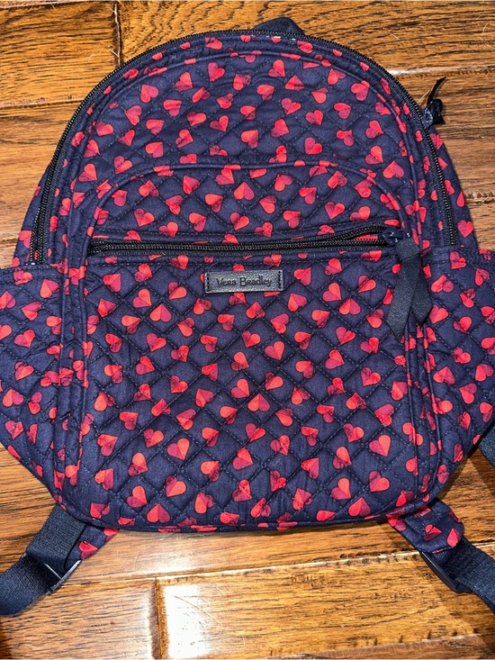 Vera Bradley Handbags - New Without Tags Vera Bradley backpack in the "Sweethearts" quilted pattern